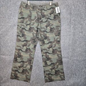 Cabelas Casuals Camouflage Cargo Pants Size 20 Outdoor Gorpcore NWT Comfy Punk